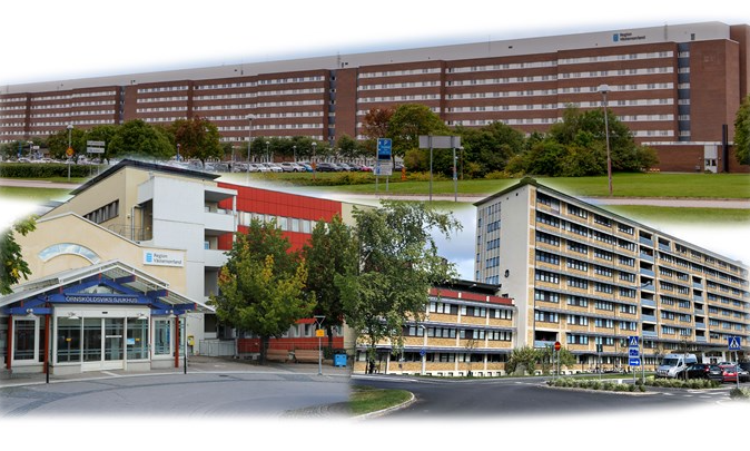 Ett collage av sjukhusen i Västernorrland