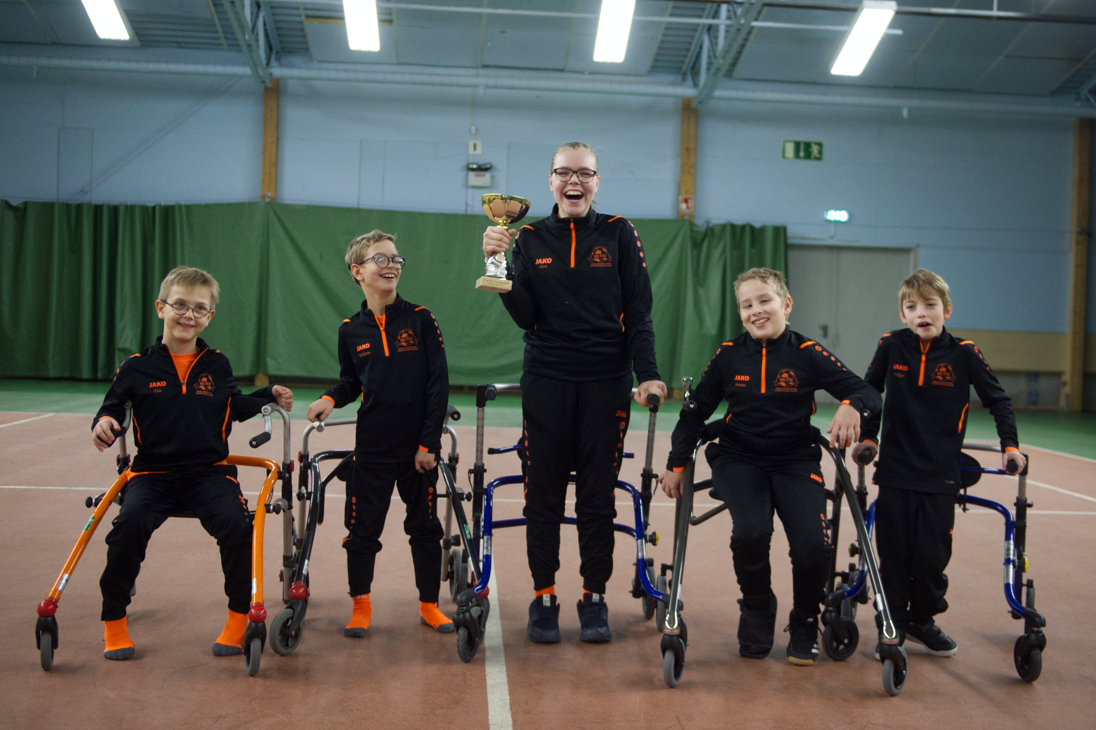 Framefotbollslaget som vunnit guld