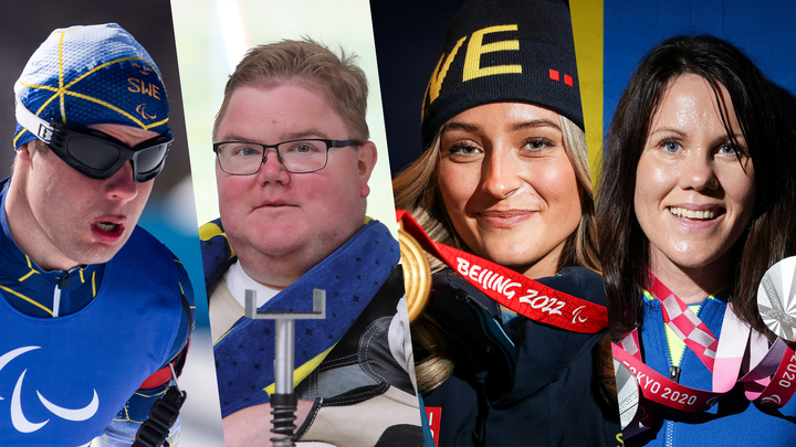 Zebastian Modin, Philip Jönsson, Ebba Årsjö och Anna Beck